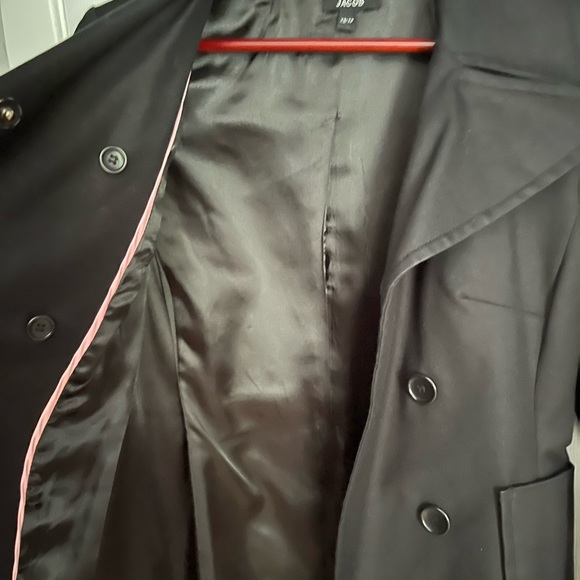 Black tench coat - Picture 3 of 4